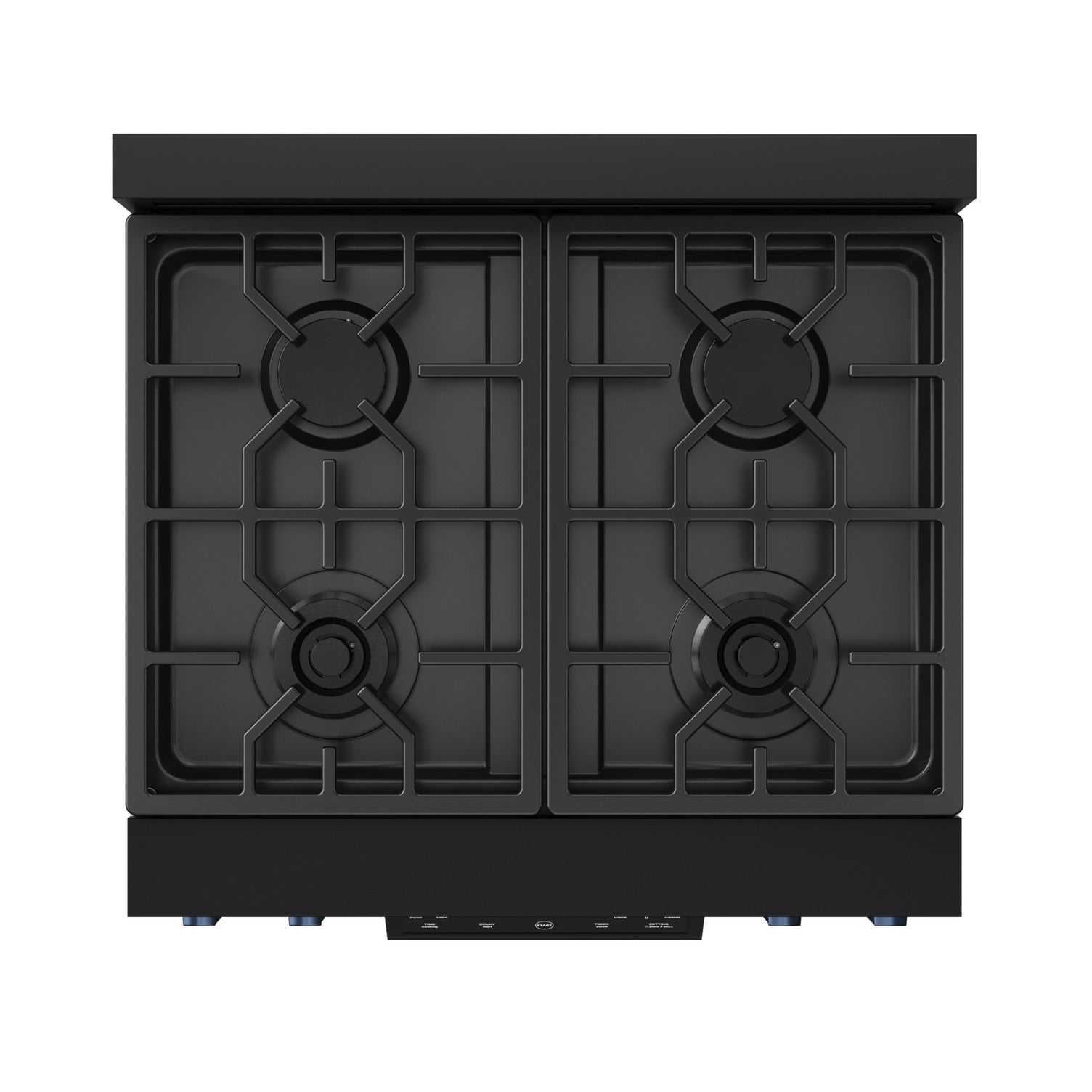 Thor Kitchen Black Stainless Steel Freestanding Professional Gas Range|Gordon Ramsay Series (4.55 cu.ft.) - RSG30B-BLU