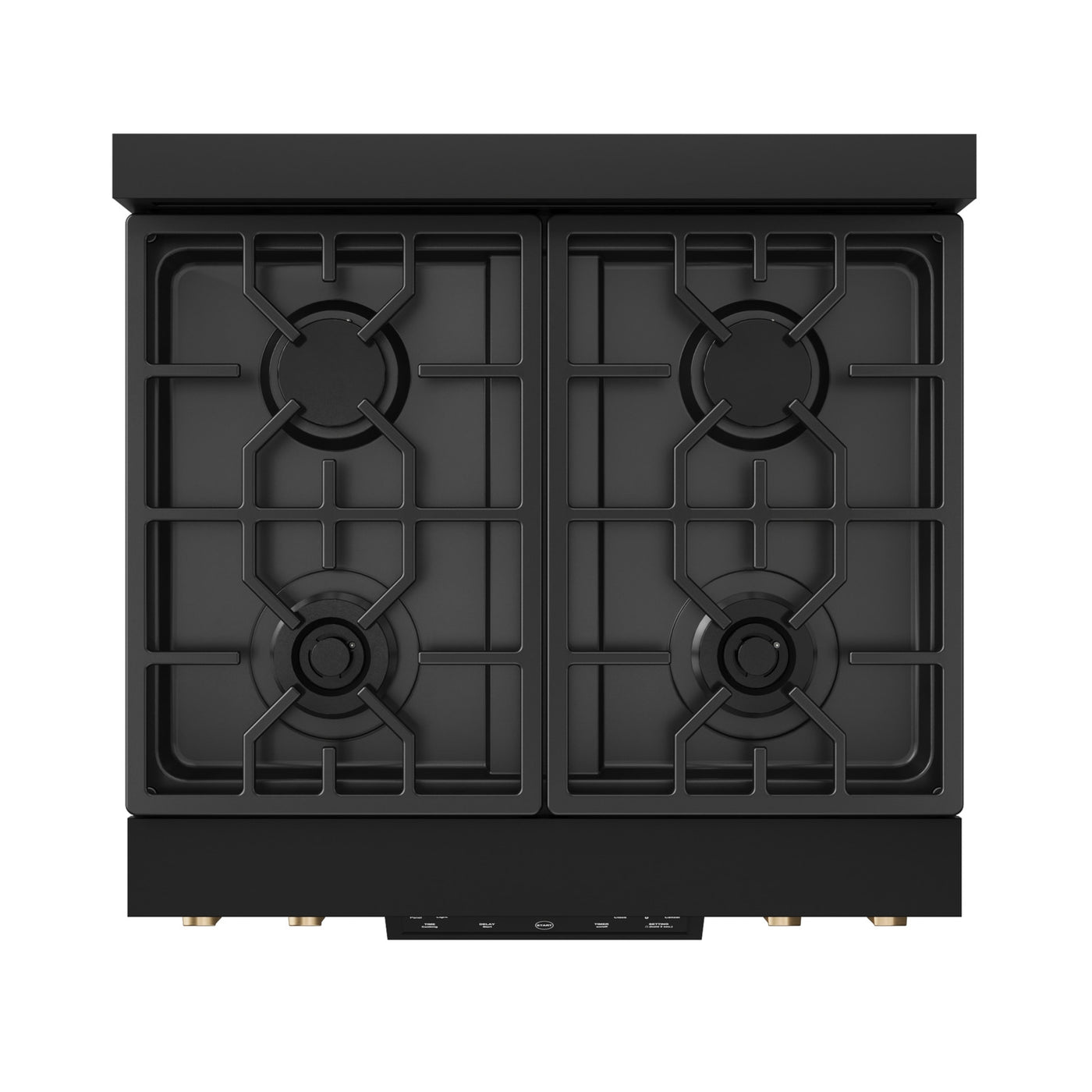 Thor Kitchen Black Stainless Steel Freestanding Professional Gas Range|Gordon Ramsay Series (4.55 cu.ft.) - RSG30B-BRZ