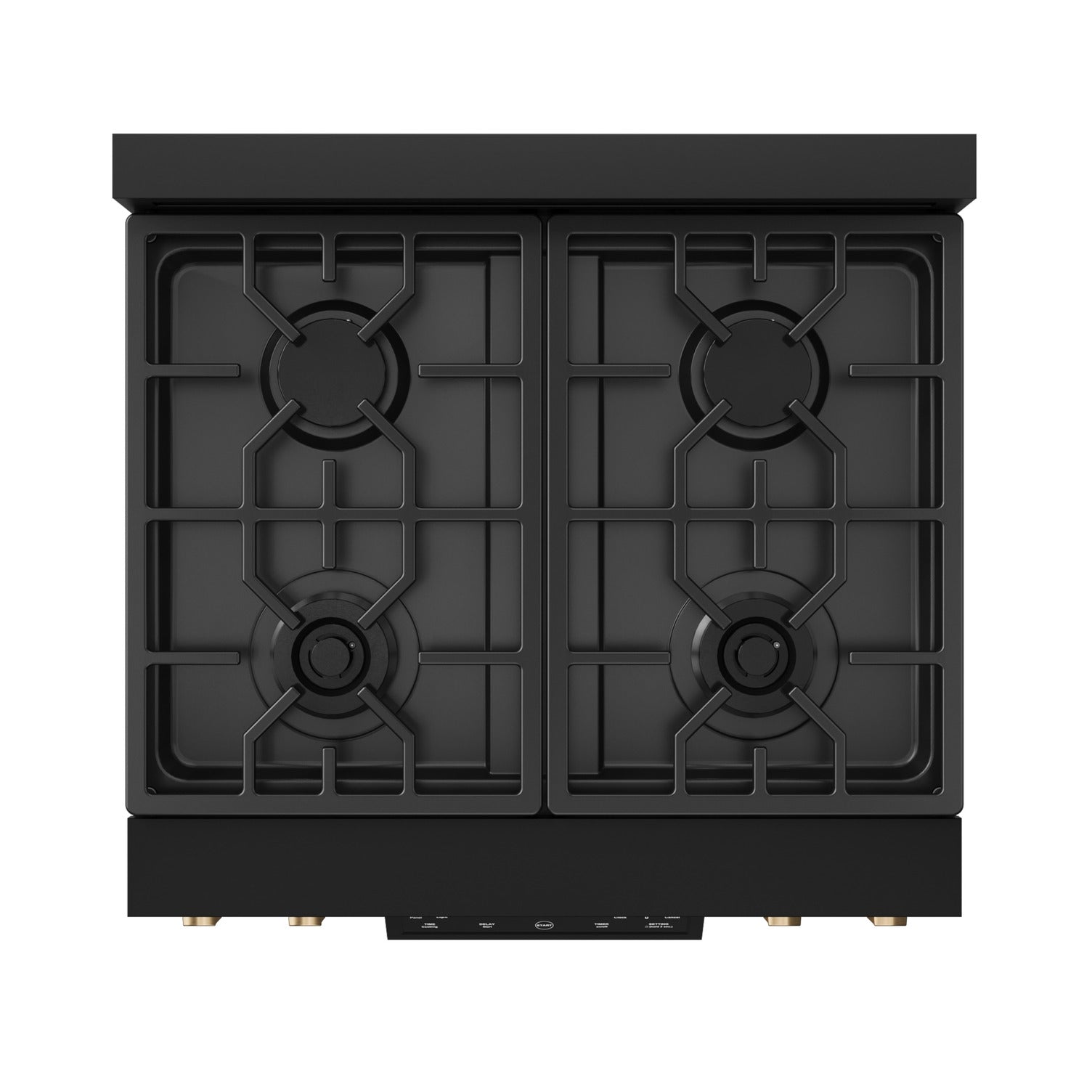 Thor Kitchen Black Stainless Steel Freestanding Professional Gas Range|Gordon Ramsay Series (4.55 cu.ft.) - RSG30B-BRZ
