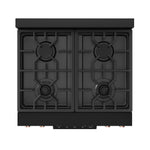 Thor Kitchen Black Stainless Steel Freestanding Professional Gas Range|Gordon Ramsay Series (4.55 cu.ft.) - RSG30B-RSG