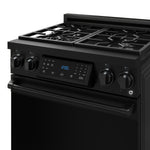 Thor Kitchen Black Stainless Steel Freestanding Professional Gas Range|Gordon Ramsay Series (4.55 cu.ft.) - RSG30B