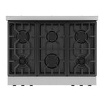 Thor Kitchen Stainless Steel Freestanding Professional Gas Range|Gordon Ramsay Series (6 cu.ft.) - RSG36-BLK