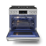 Thor Kitchen Stainless Steel Freestanding Professional Gas Range|Gordon Ramsay Series (6 cu.ft.) - RSG36
