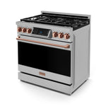 Thor Kitchen Stainless Steel Freestanding Professional Gas Range|Gordon Ramsay Series (6 cu.ft.) - RSG36-RSG