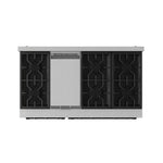 Thor Kitchen Stainless Steel Freestanding Professional Double Oven Gas Range|Gordon Ramsay Series (7 cu.ft.) - RSG48E-BLK