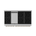 Thor Kitchen Stainless Steel Freestanding Professional Double Oven Gas Range|Gordon Ramsay Series (7 cu.ft.) - RSG48E-BRZ