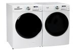 L2 White Front Load Washer (5.2 Cu. Ft) & White Electric Dryer (8.0 Cu. Ft) - LF52N3AWW/LE52N3AWW
