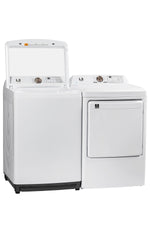 L2 White Electric Dryer (7.5 Cu. Ft) - LE52N1BWWC