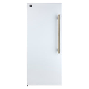 Forno Maderno 28" White Convertible Refrigerator/Freezer with Left Swing Door (13.6 Cu. Ft.) - FFFFD1722-28WHT-LS