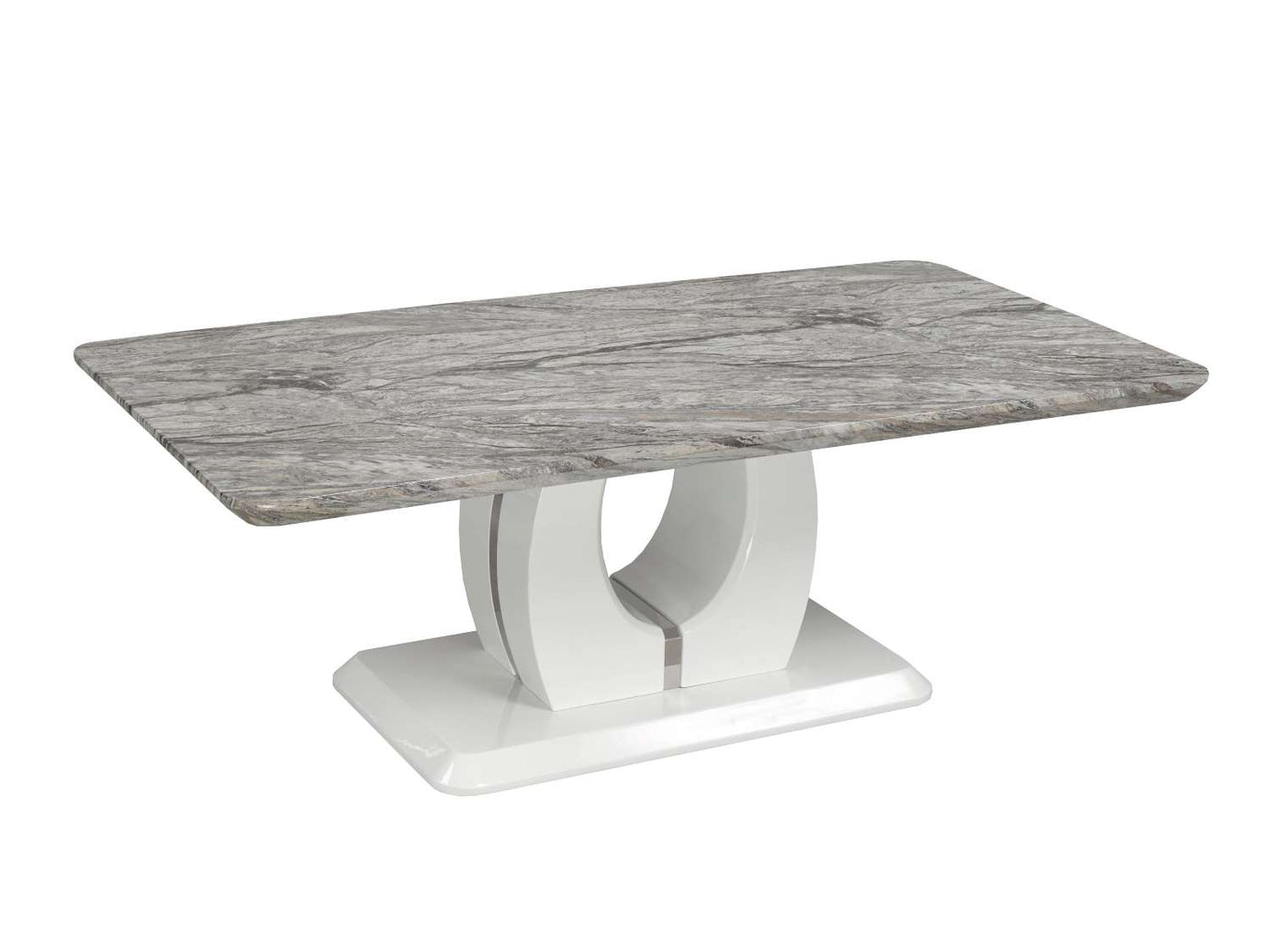 Salentino Coffee Table - Antique White and Grey