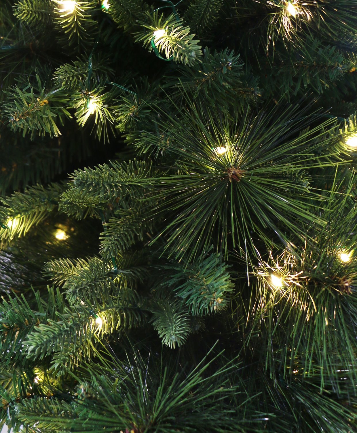 Makalu 4ft National Pine Mix Pre-lit Upside Down Christmas Tree - Warm White