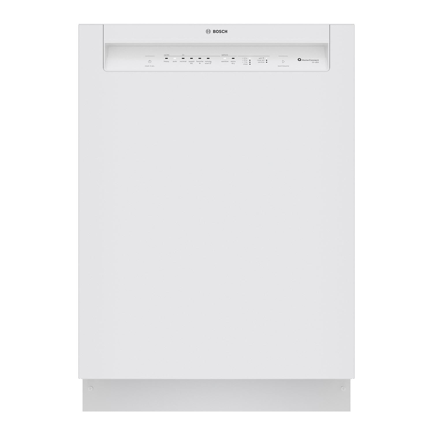 Bosch White 24" Smart Dishwasher with Home Connect - SHE3AEM2N
