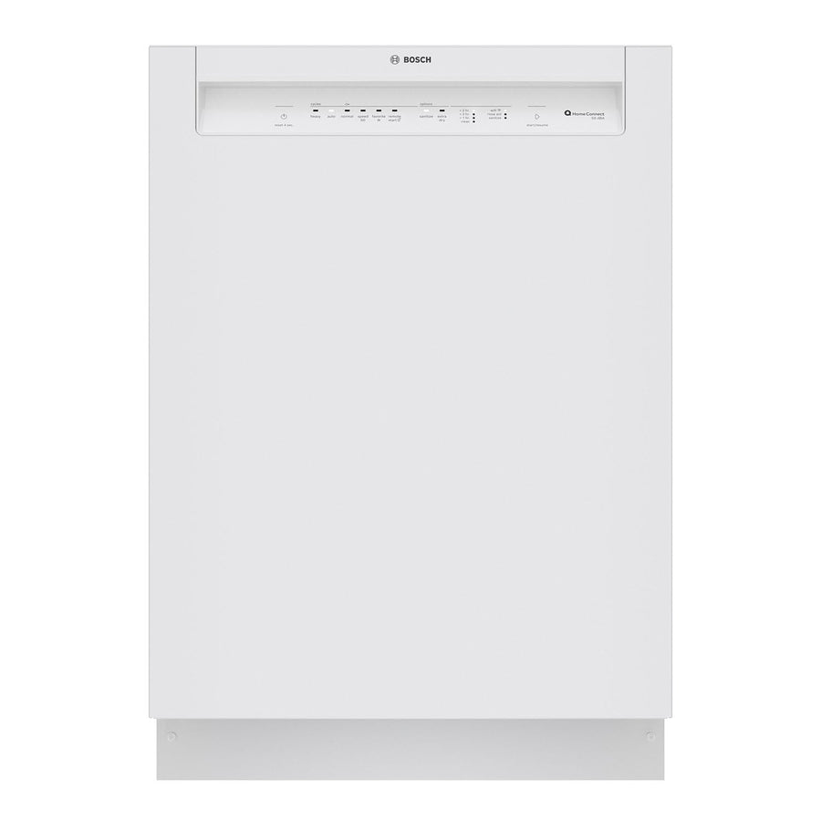Bosch White 24" Smart Dishwasher with Home Connect - SHE3AEM2N