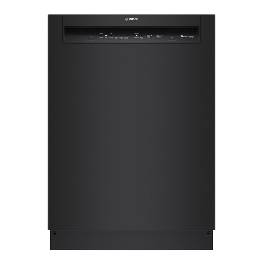 Bosch Black 24" Smart Dishwasher with Home Connect - SHE3AEM6N