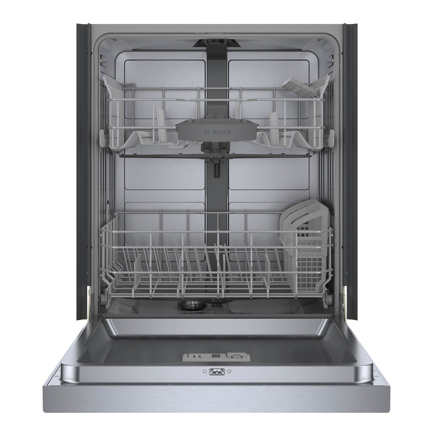 Bosch Stainless Steel Anti Fingerprint 24" Smart Dishwasher with Home Connect - SHE4AEM5N