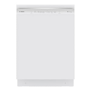 Bosch Lave-vaisselle intelligent avec Home ConnectMC, 3e panier, 24 po blanc SHE53C82N