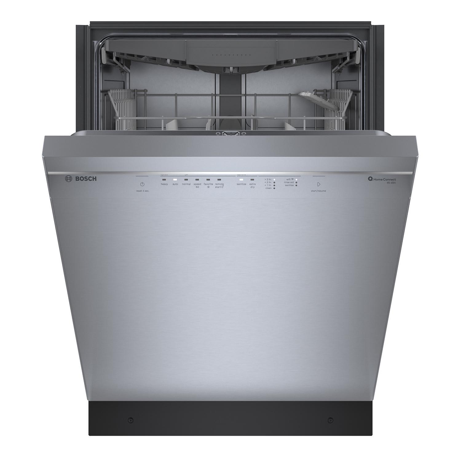 Bosch Stainless Steel 24" Smart Dishwasher with Home Connect, Third Rack - SHE53C85N