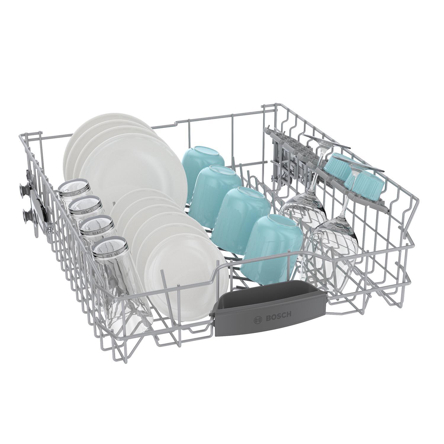 Bosch White 24" Smart Dishwasher with Home Connect - SHS53C72N