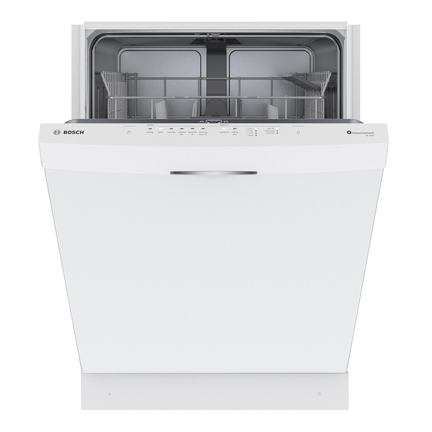 Bosch White 24" Smart Dishwasher with Home Connect - SHS53C72N