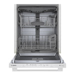 Bosch White 24" Smart Dishwasher with Home Connect, Third Rack - SHX5AEM2N