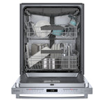 Bosch Stainless Steel 24-Inch Smart Built-In Dishwasher with Home Connect, CrystalDry, Third Rack, 42 dBA - SHX78B75UC