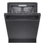 Bosch Black Stainless Steel 24" Smart Dishwasher with Home Connect, Third Rack - SHX78CM4N