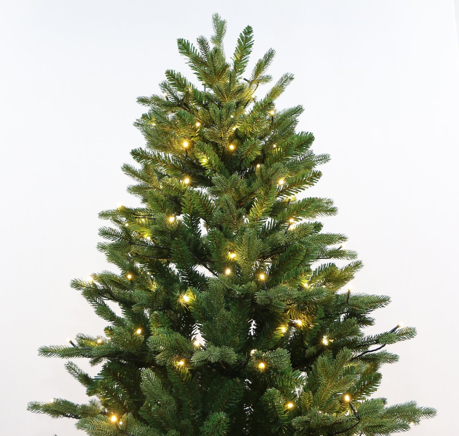 Silvan 6ft Forest Green Pine LED Pre-lit Christmas Tree - Warm White/Multi-coloured