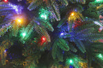 Kleber 6ft Slim Forest Fir Pre-Lit LED Christmas Tree - Clear/Multi-Colour
