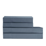 Cotton House Twin Bamboo Sheet Set - Indigo Blue