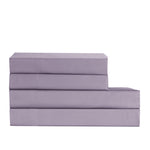 Cotton House Queen Bamboo Sheet Set - Purple Ash