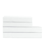 Cotton House Queen Bamboo Sheet Set - White