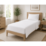 Cotton House 3 PC Twin XL Sheet Set - White
