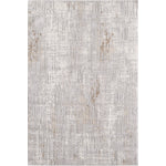L2 Decor Symphony Area Rug 7' x 10' with Underpad - Grey, Grey