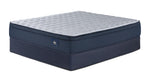 Serta Prosper Firm Euro Top King Mattress and Split Boxspring Set
