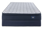 Serta Prosper Firm Euro Top King Mattress and Split Boxspring Set