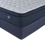 Serta Prosper Firm Euro Top King Mattress and Split Boxspring Set