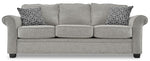 Duffield Sofa and Loveseat Set - Sutton Smoke