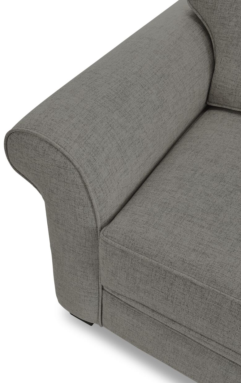 Duffield Sofa and Loveseat Set - Sutton Charcoal