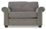 Duffield Sofa and Chair Set - Sutton Charcoal