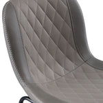 Adrien Upholstered Counter Height Stool - Grey