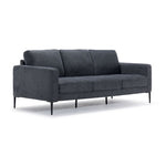 Alden Sofa and Loveseat Set - Charcoal