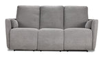 Alexis Power Reclining Sofa - Grey