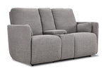 Alexis Power Reclining Sofa, Loveseat and Recliner Set - Grey