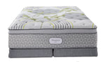 Beautyrest Max Amber Euro Top Plush King Mattress and Low Profile Split Boxspring Set