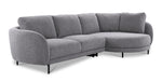Ariana 2-Piece Sectional with Right Facing Chaise - Ash
