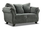 Avery Sofa, Loveseat and Chair Set - Charcoal