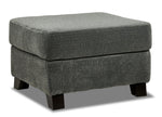 Avery Ottoman - Charcoal
