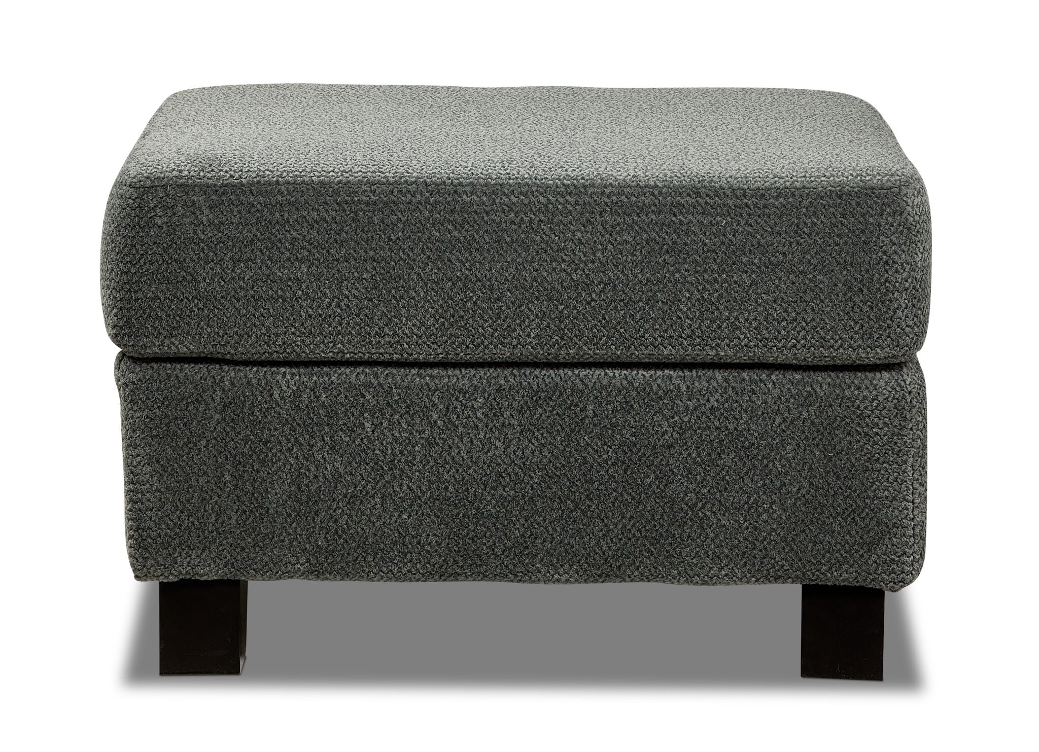 Avery Ottoman - Charcoal
