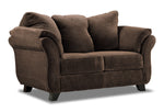 Avery Sofa, Loveseat and Chair Set - Chocolate
