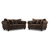 Avery Ens. Sofa et causeuse - chocolat